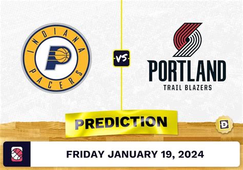 Pacers vs Trail Blazers Prediction NBA Picks 1/19/24.